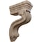 Ekena Millwork 3 3/8"W x 6 1/2"D x 10 1/2"H Los Angeles Hollow Back Corbel, Walnut COR03X06X10HAWA - alternate 1